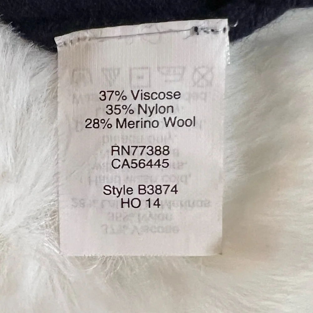 J.CREW, FOX NAVY BLUE SWEATER, WOMEN, SMALL - Picture 6 of 6